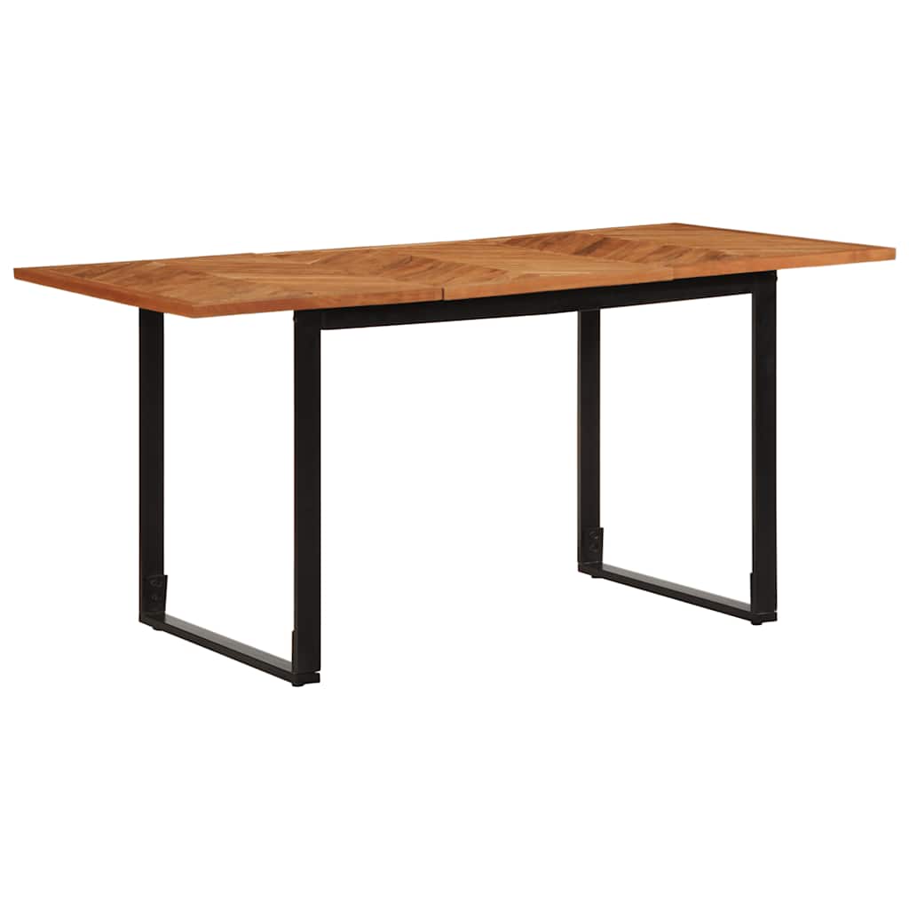 vidaXL Stół jadalny 160x80x75 cm lite drewno akacjowe