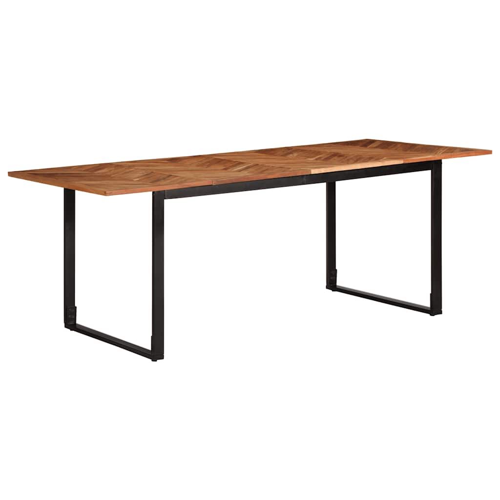 vidaXL Stół jadalny 200x100x75 cm lite drewno akacjowe