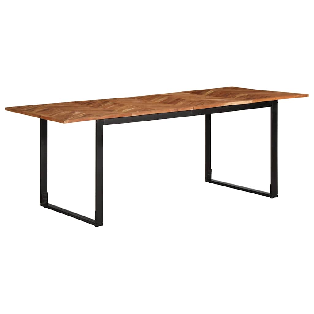 vidaXL Stół jadalny 200x100x75 cm lite drewno akacjowe