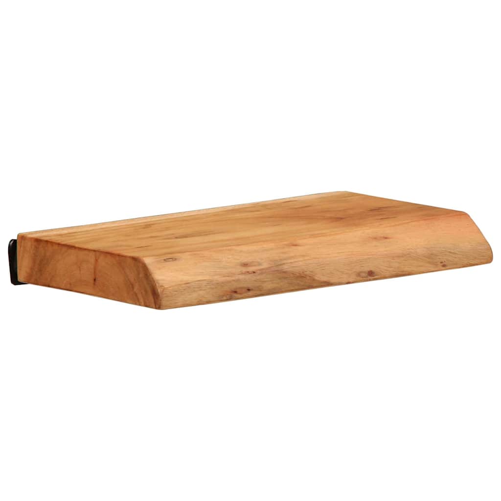 vidaXL Półki ścienne 2 szt. 30x20x3,5 cm Drewno lite Akacja