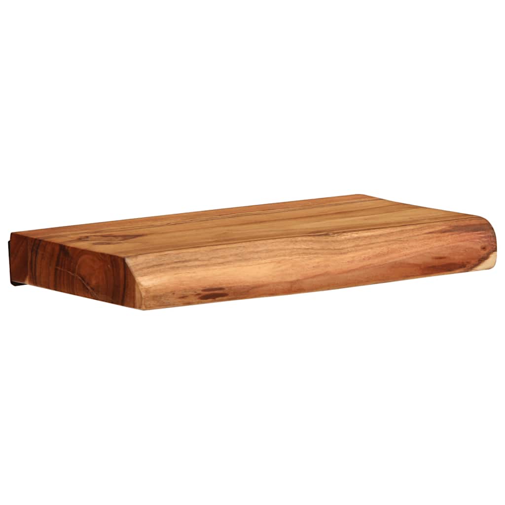 vidaXL Półki ścienne 2 szt. 30x20x3,5 cm Drewno lite Akacja