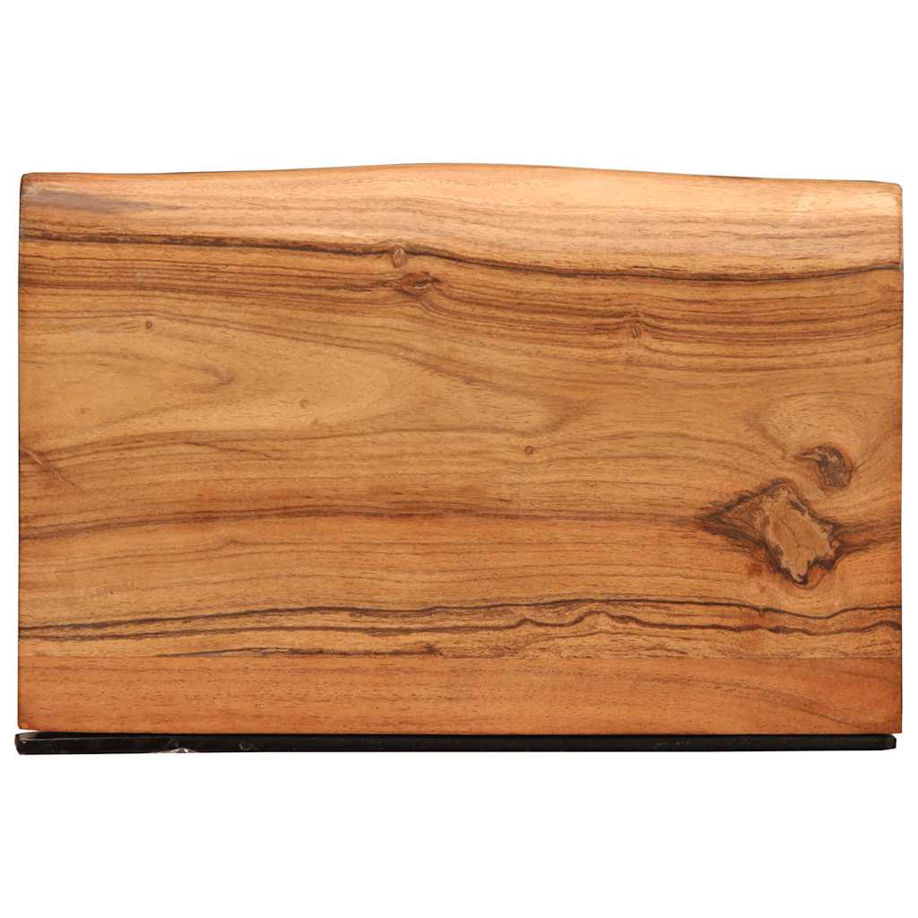 vidaXL Półki ścienne 2 szt. 30x20x3,5 cm Drewno lite Akacja