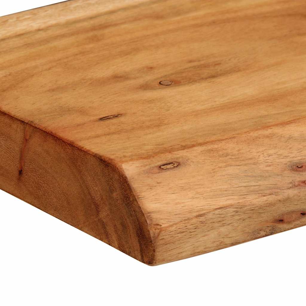 vidaXL Półki ścienne 2 szt. 30x20x3,5 cm Drewno lite Akacja