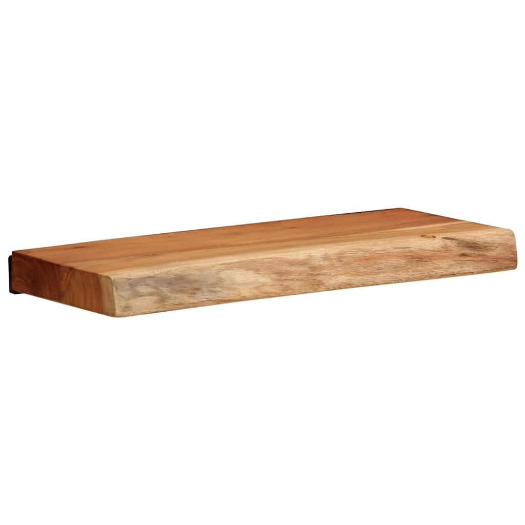 vidaXL Półki ścienne 2 szt. 40x20x3,5 cm Drewno lite Akacja