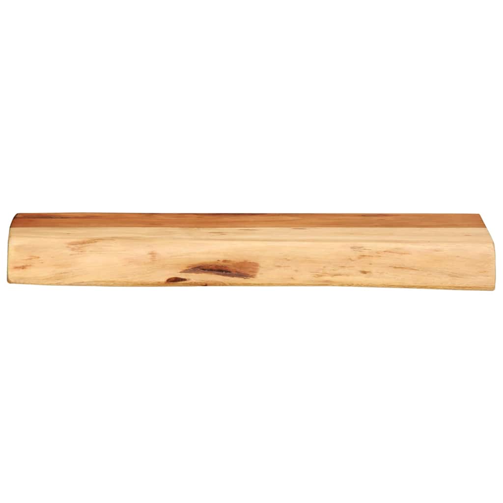 vidaXL Półki ścienne 2 szt. 40x20x3,5 cm Drewno lite Akacja