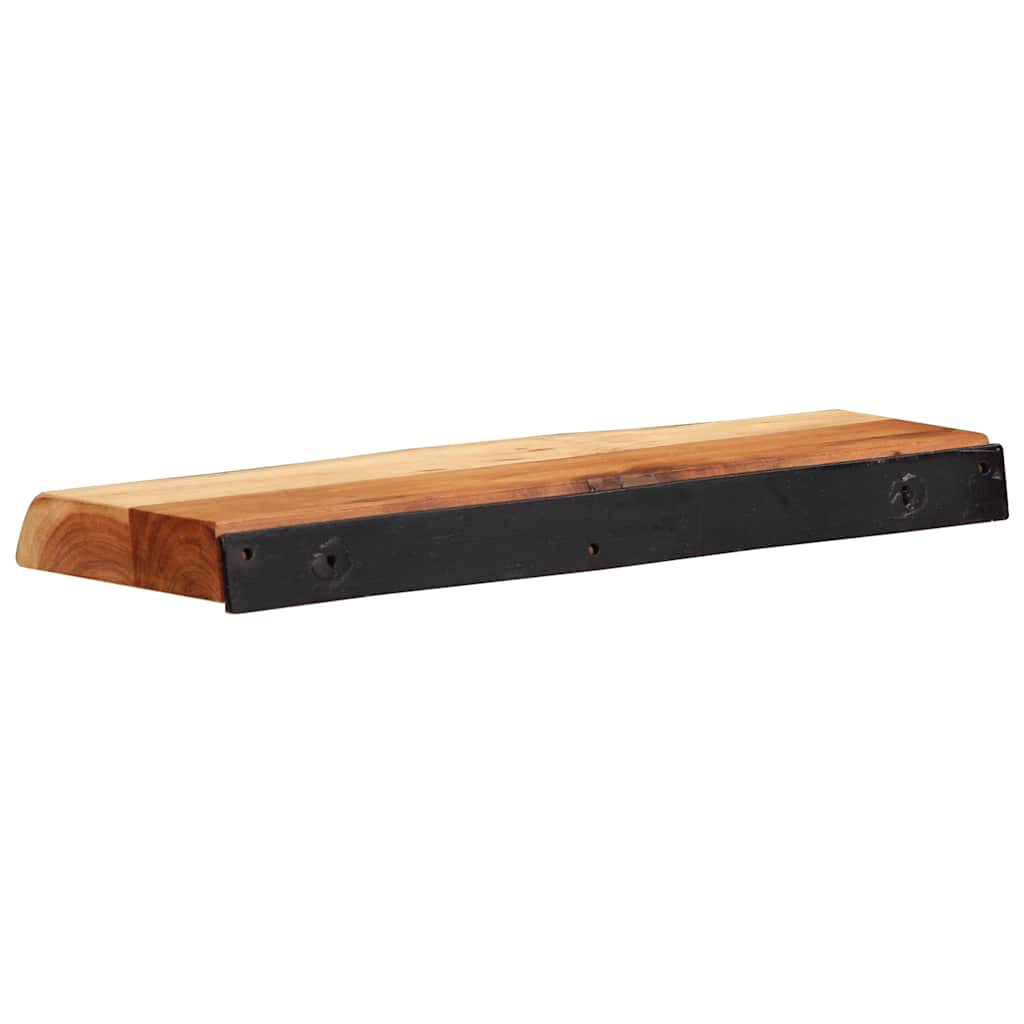 vidaXL Półki ścienne 2 szt. 40x20x3,5 cm Drewno lite Akacja