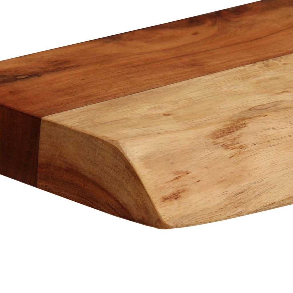 vidaXL Półki ścienne 2 szt. 40x20x3,5 cm Drewno lite Akacja