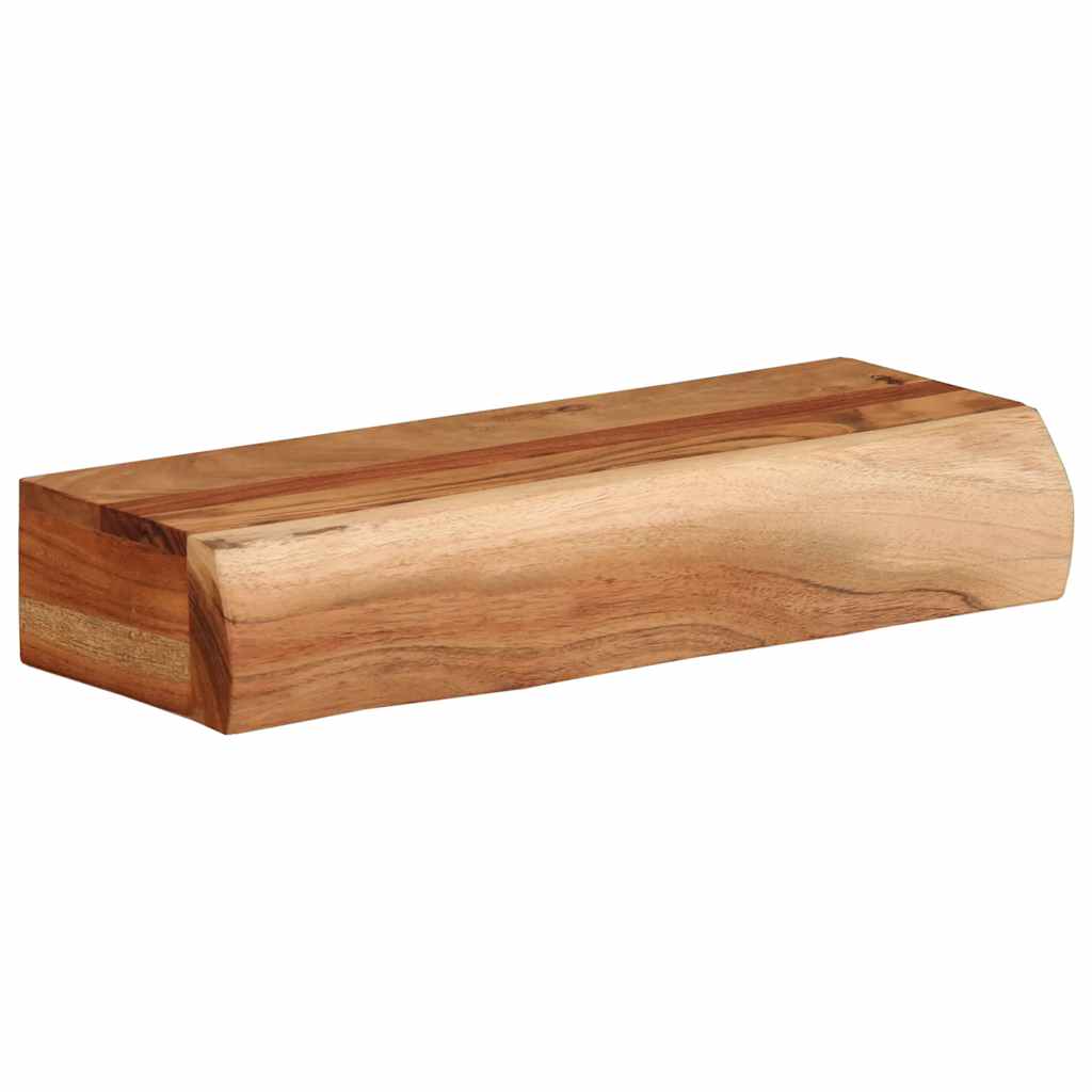 vidaXL Półki ścienne 2 szt. 40x17x8 cm Drewno lite Akacja