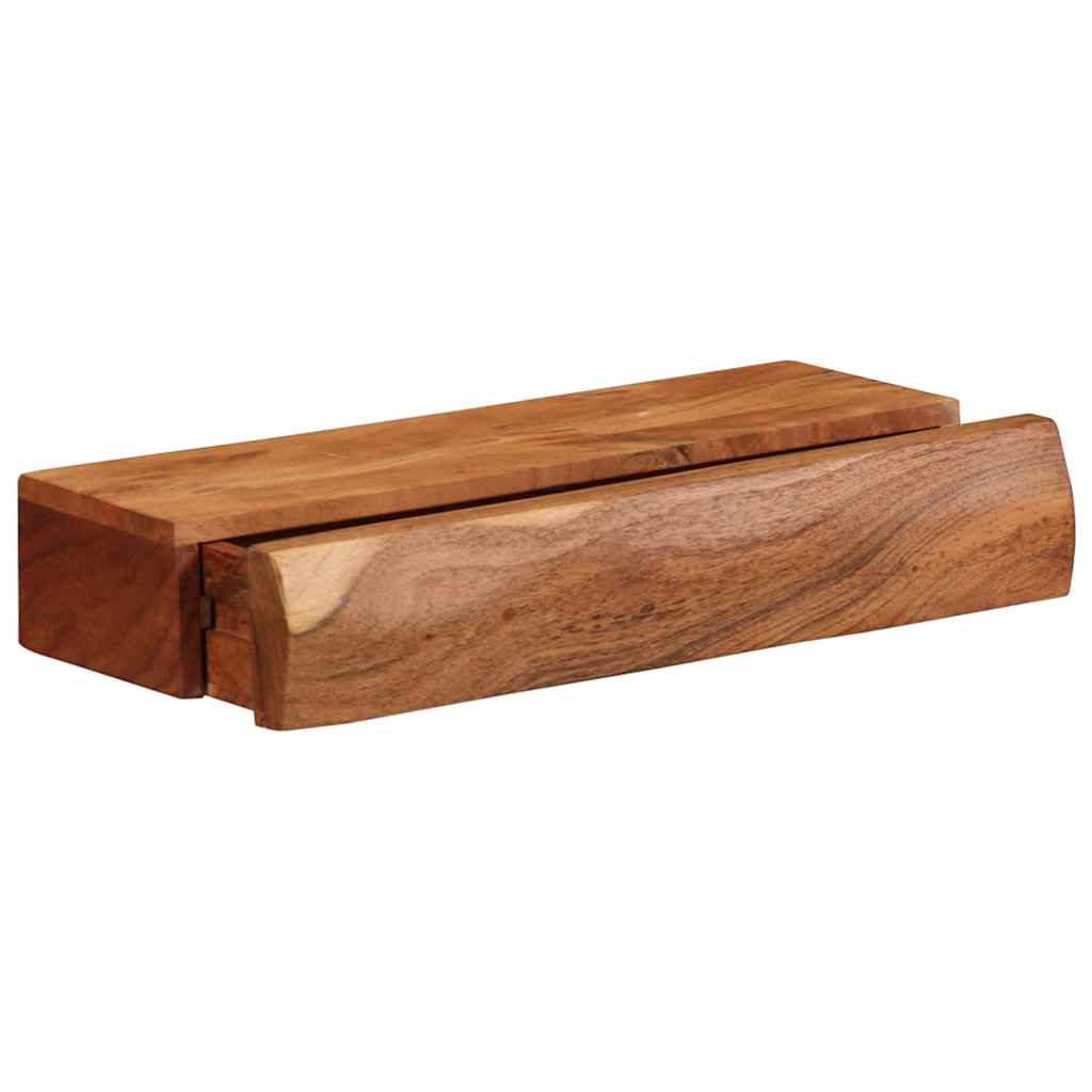 vidaXL Półki ścienne 2 szt. 40x17x8 cm Drewno lite Akacja