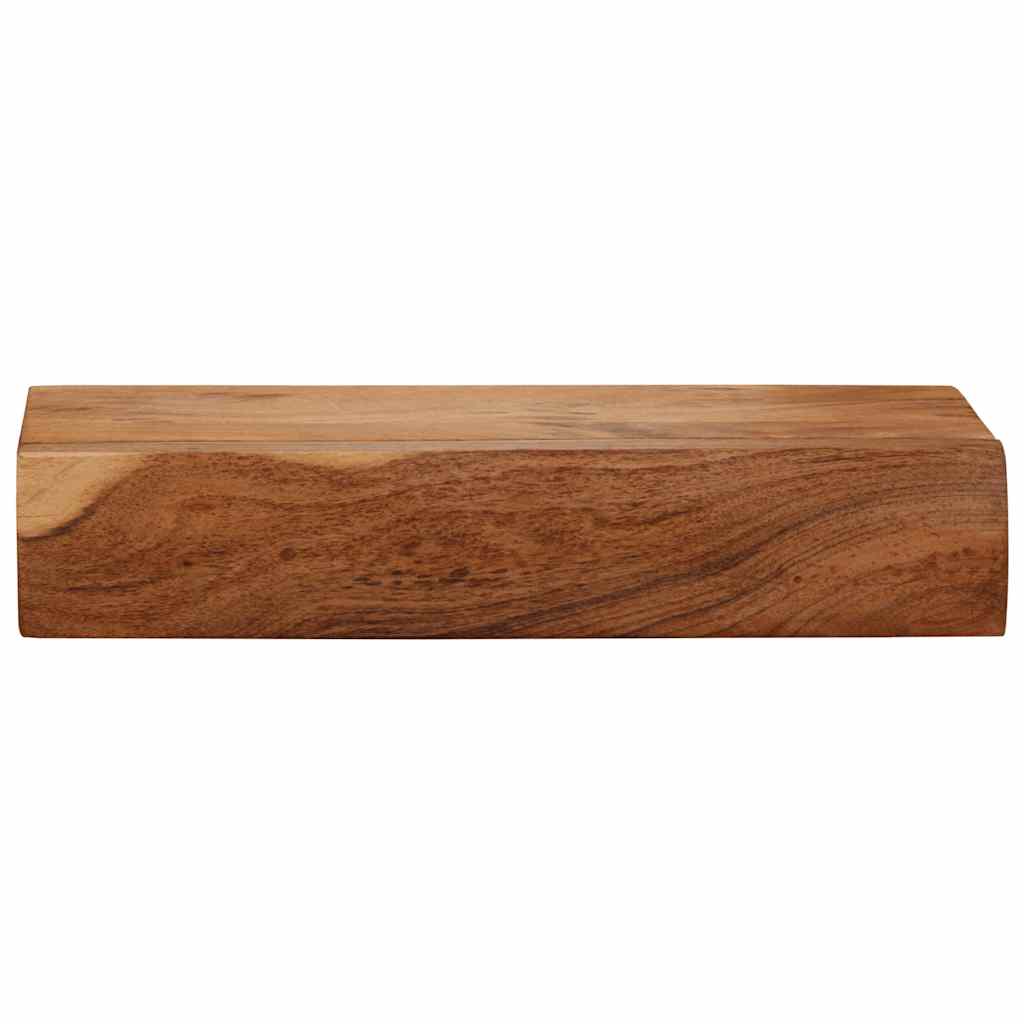 vidaXL Półki ścienne 2 szt. 40x17x8 cm Drewno lite Akacja