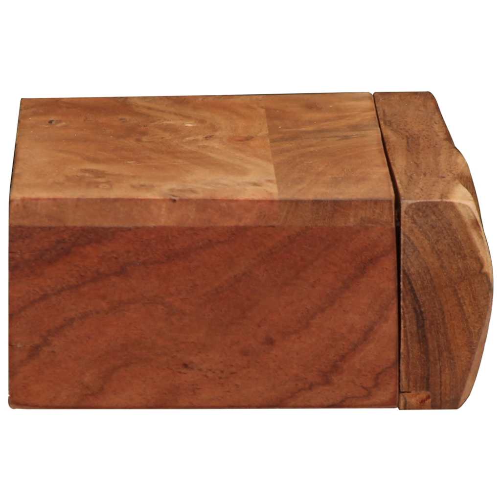 vidaXL Półki ścienne 2 szt. 40x17x8 cm Drewno lite Akacja