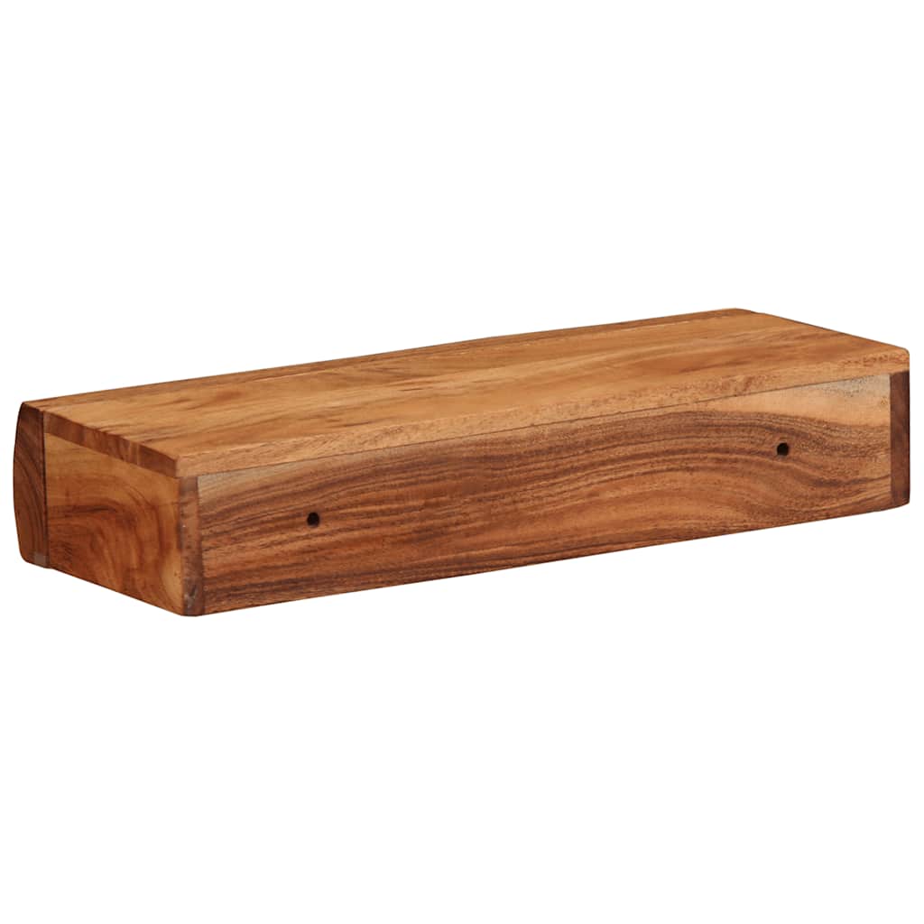 vidaXL Półki ścienne 2 szt. 40x17x8 cm Drewno lite Akacja