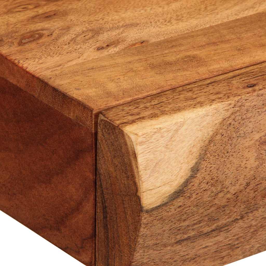 vidaXL Półki ścienne 2 szt. 40x17x8 cm Drewno lite Akacja