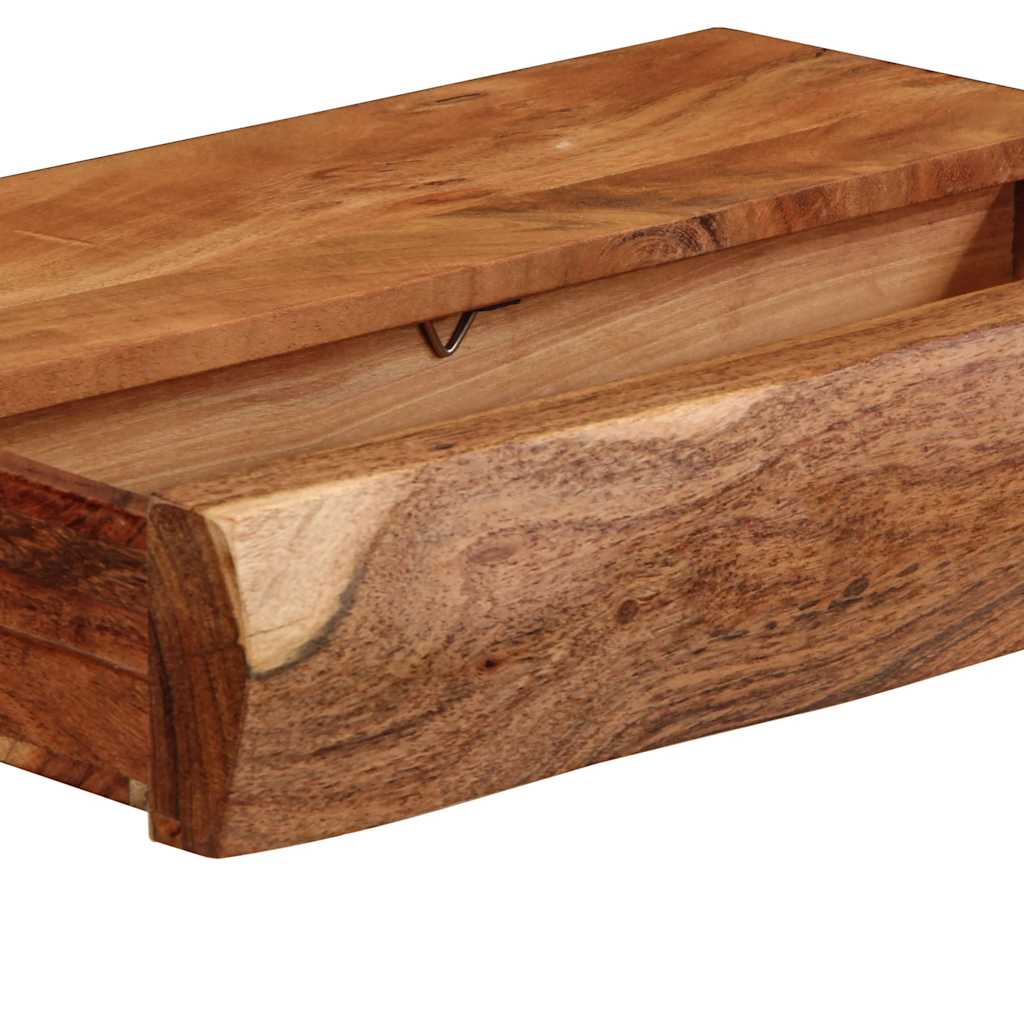 vidaXL Półki ścienne 2 szt. 40x17x8 cm Drewno lite Akacja