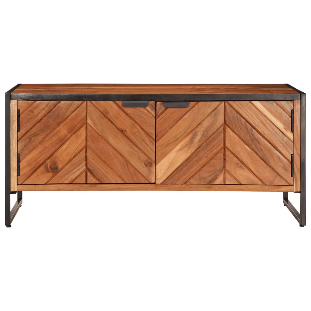 vidaXL Stolik kawowy, 90x55x40 cm, lite drewno akacjowe