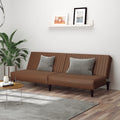 vidaXL 2-osobowa sofa, brązowa, sztuczna skóra