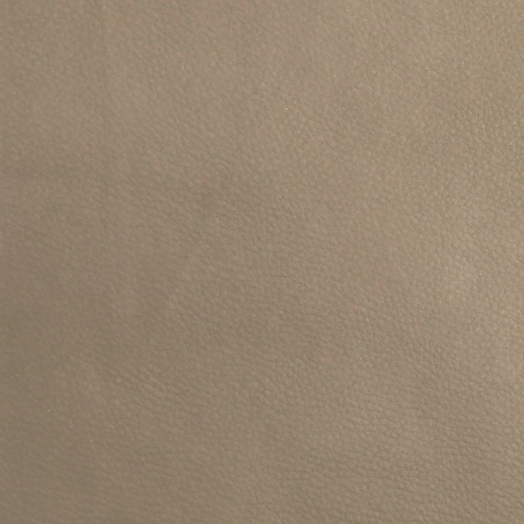 vidaXL 2-osobowa sofa, cappuccino, sztuczna skóra