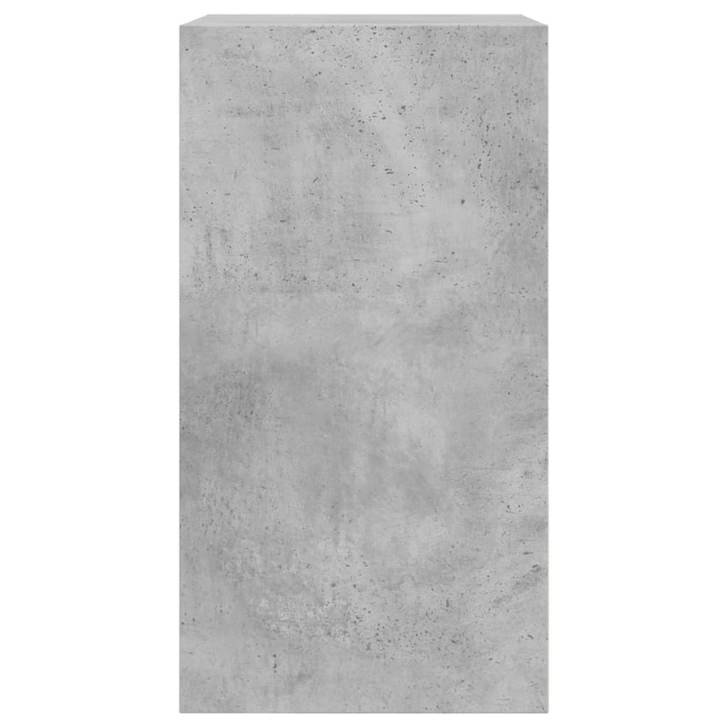 vidaXL Szafka na buty, szarość betonu, 60x34x63,5 cm