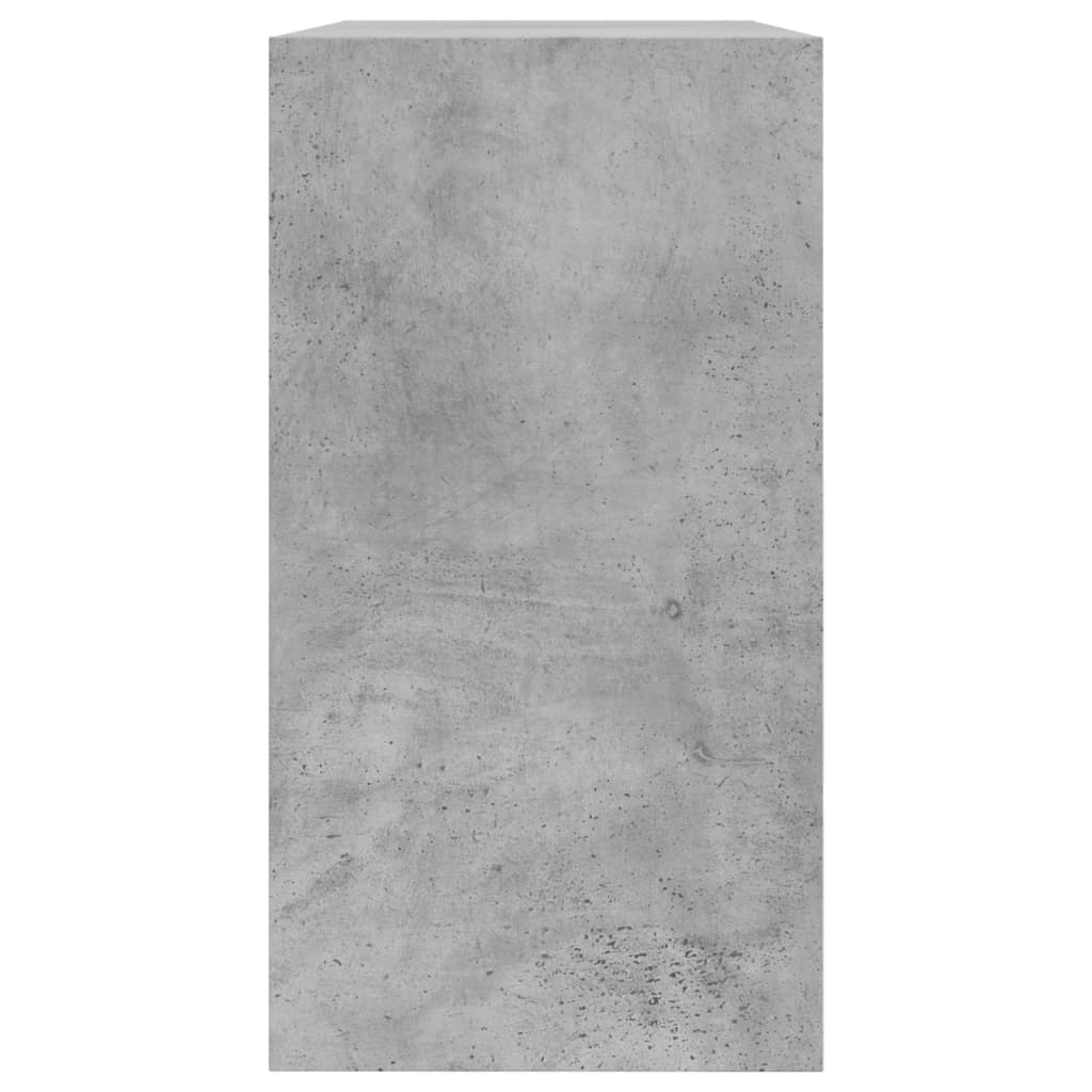 vidaXL Szafka na buty, szarość betonu, 80x34x63 cm