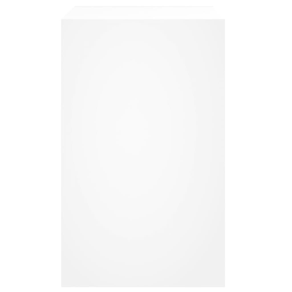 vidaXL Szafka na buty, biała, 60x42x69 cm, materiał drewnopochodny
