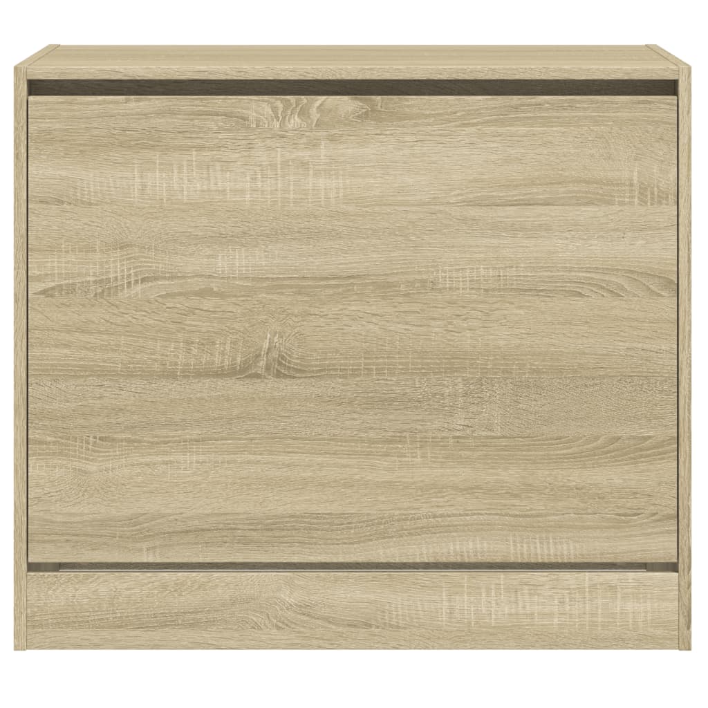 vidaXL Szafka na buty, dąb sonoma 80x42x69 cm, materiał drewnopochodny