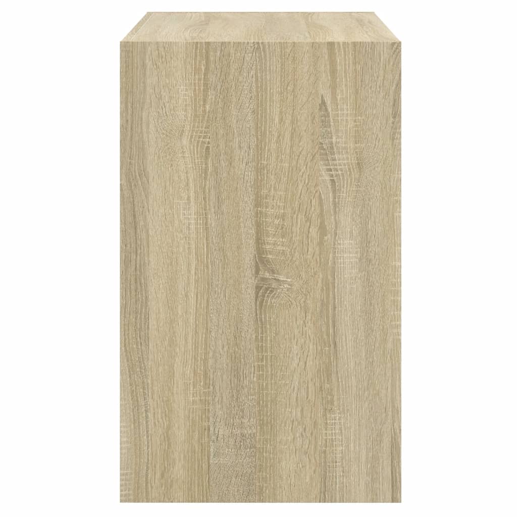 vidaXL Szafka na buty, dąb sonoma 80x42x69 cm, materiał drewnopochodny