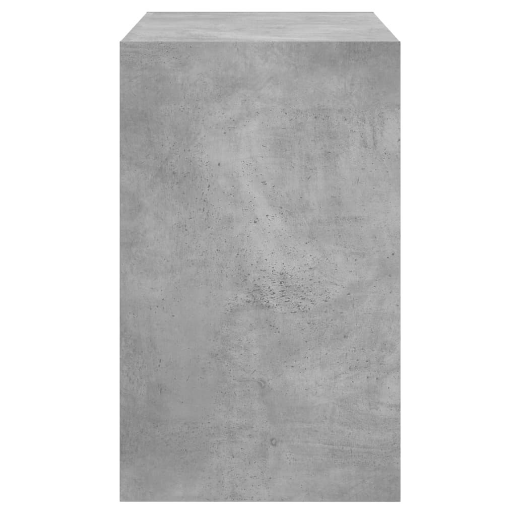vidaXL Szafka na buty, szarość betonu, 80x42x69 cm