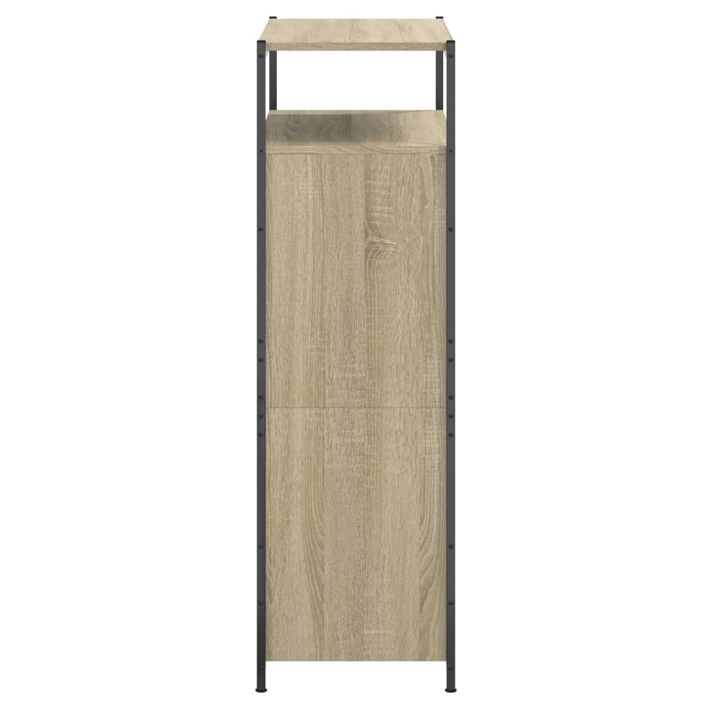 vidaXL Szafka na buty, dąb sonoma, 75x34x112 cm