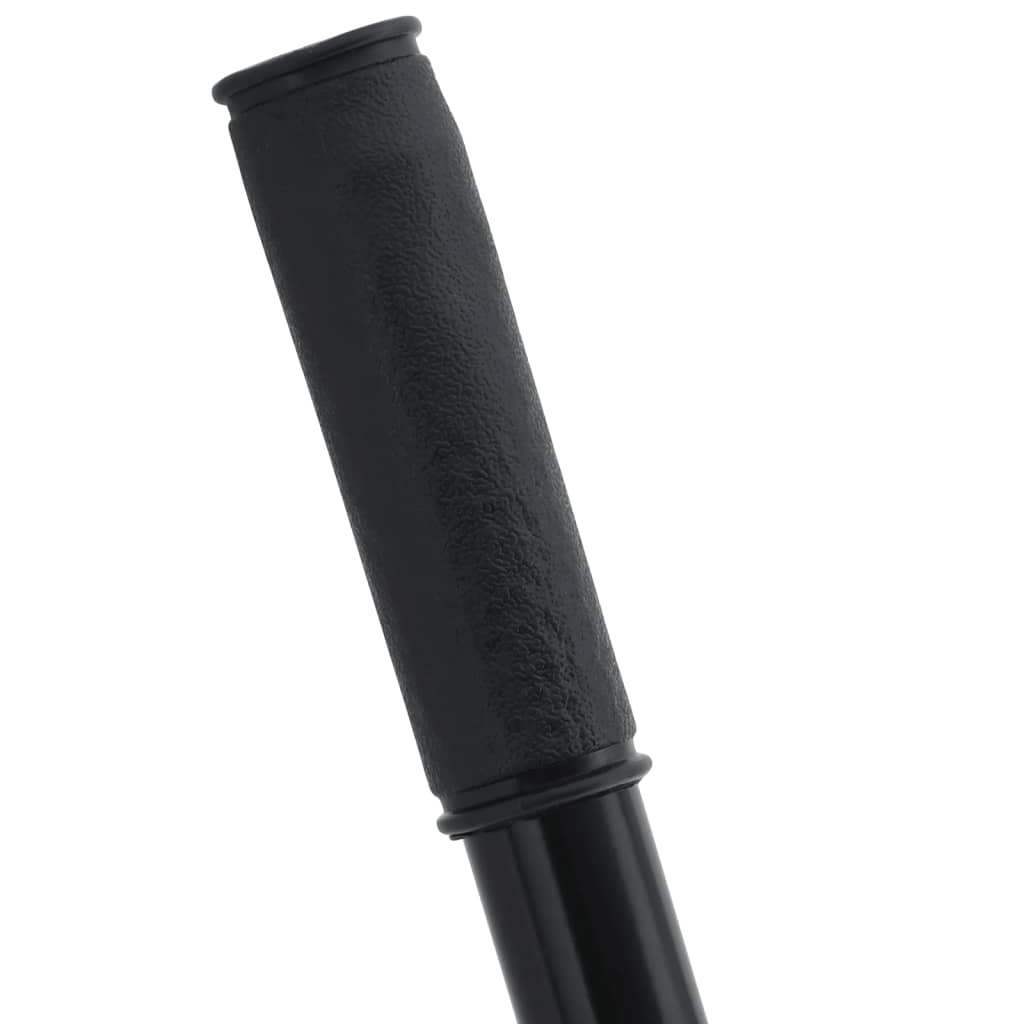 vidaXL Trzonek do wideł, Ø3,5x127,5 cm, stalowy, czarny