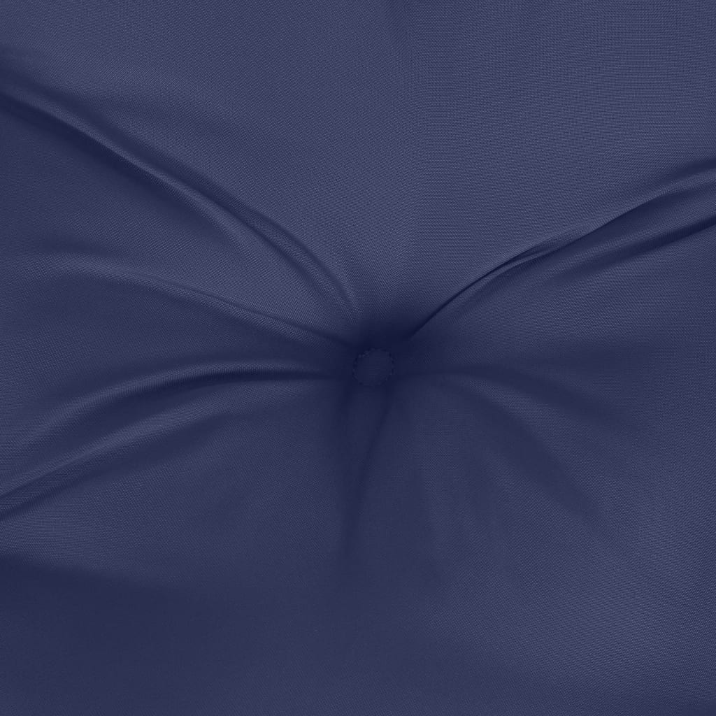 vidaXL Poduszka na paletę, granatowa, 120x80x12 cm, tkanina