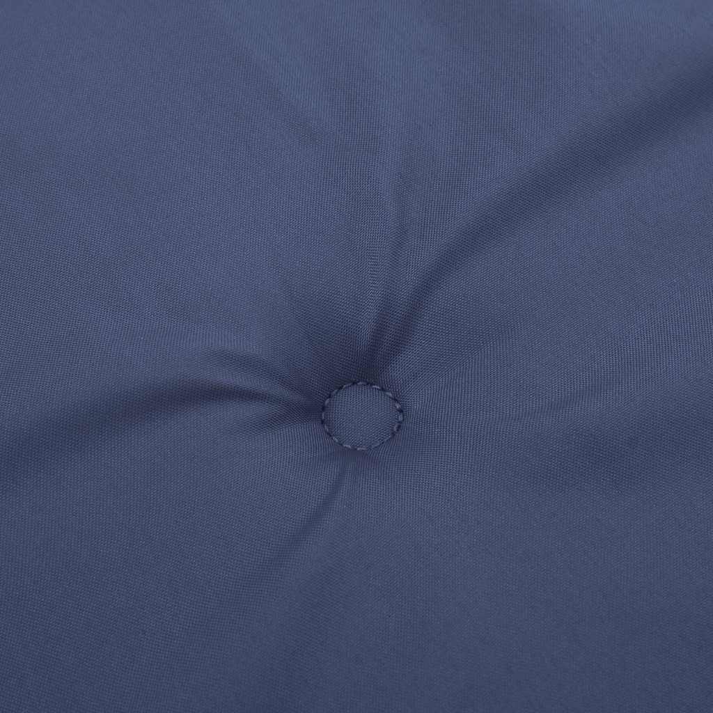 vidaXL Poduszki na palety, 4 szt., granatowe, 40x40x4 cm, tkanina