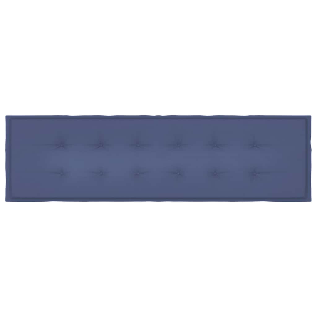 vidaXL Poduszka na ławkę ogrodową, granat, 180x50x3 cm, tkanina Oxford