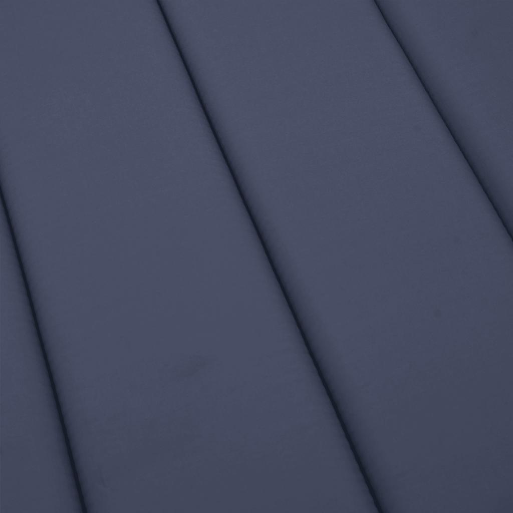 vidaXL Poduszka na leżak, granatowa, 180x60x4 cm, tkanina Oxford