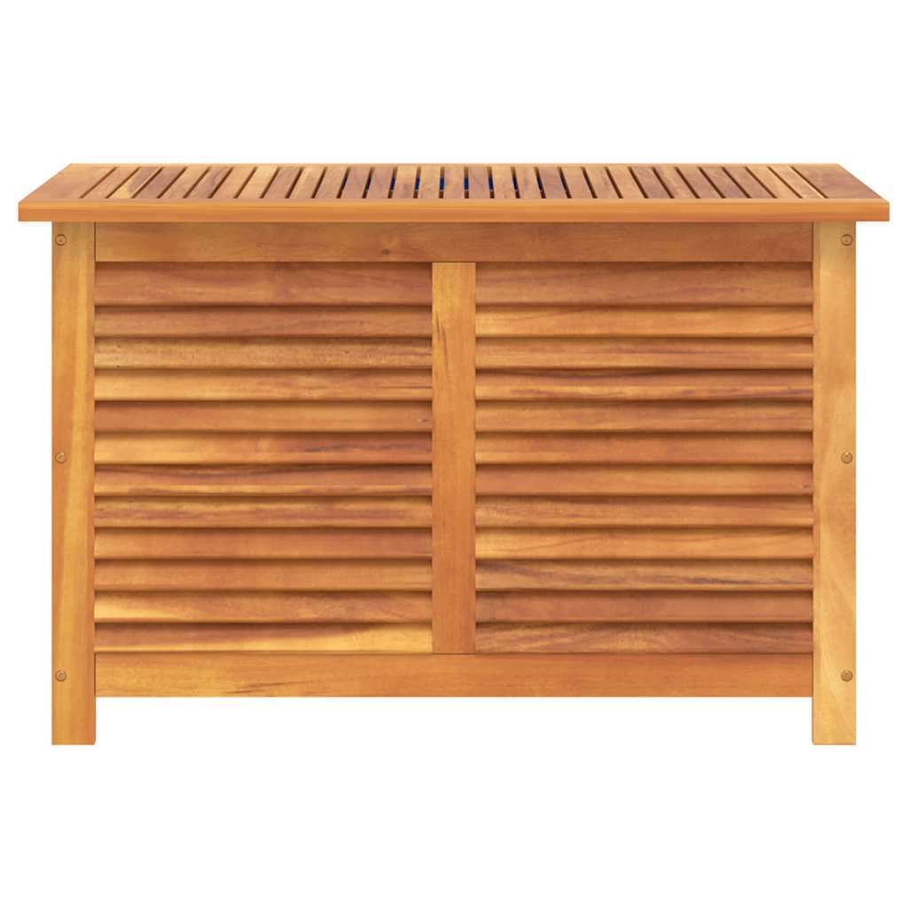 vidaXL Skrzynia ogrodowa, 90x50x56 cm, lite drewno akacjowe