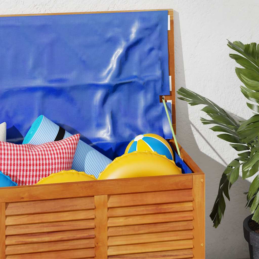 vidaXL Skrzynia ogrodowa, 113x50x56 cm, lite drewno akacjowe