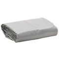 vidaXL Plandeka, szara, 1x2,5 m, 650 g/m²
