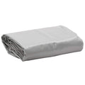 vidaXL Plandeka, szara, 5x7 m, 650 g/m²