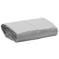vidaXL Plandeka, szara, 5x8 m, 650 g/m²