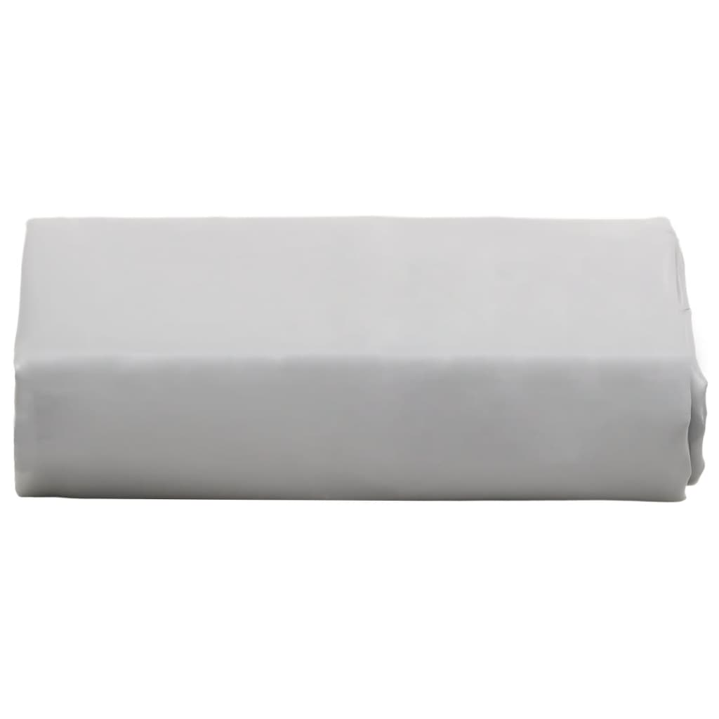 vidaXL Plandeka, szara, 5x8 m, 650 g/m²