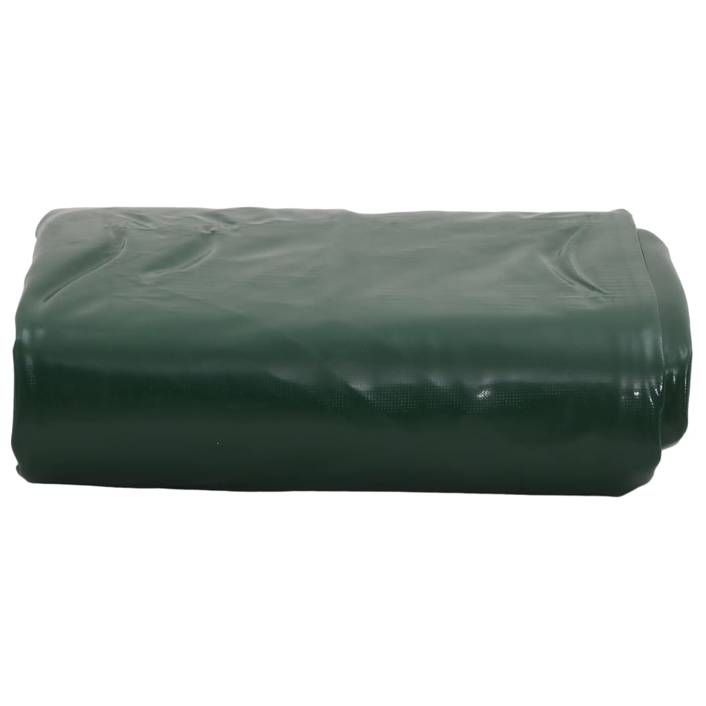 vidaXL Plandeka, zielona, 2,5x4,5 m, 650 g/m²