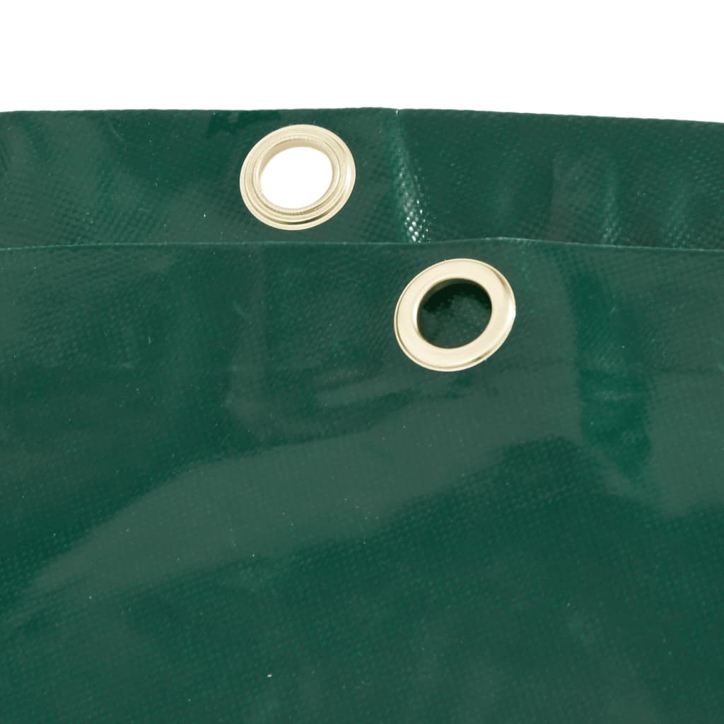 vidaXL Plandeka, zielona, 2,5x4,5 m, 650 g/m²
