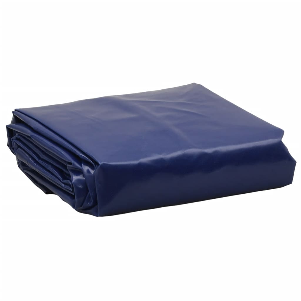 vidaXL Plandeka, niebieska, 5x8 m, 650 g/m²