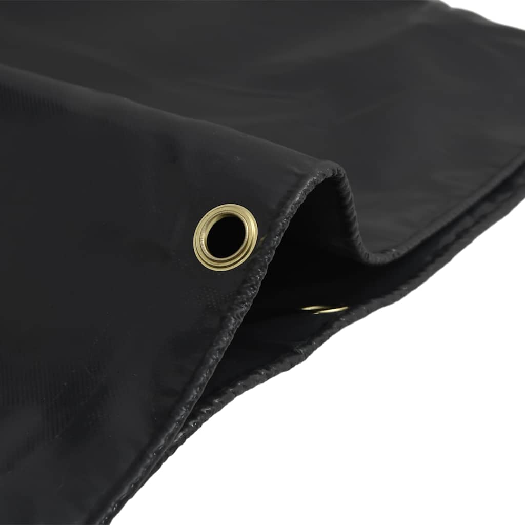 vidaXL Plandeka, antracytowa, 2x3 m, 650 g/m²