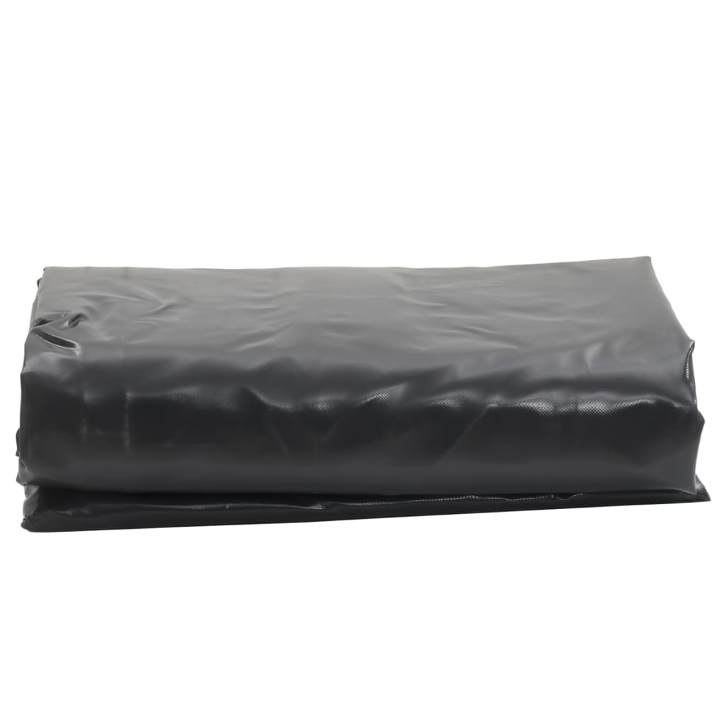 vidaXL Plandeka, antracytowa, 4x7 m, 650 g/m²