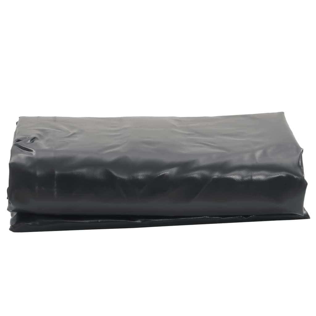 vidaXL Plandeka, antracytowa, 4x8 m, 650 g/m²