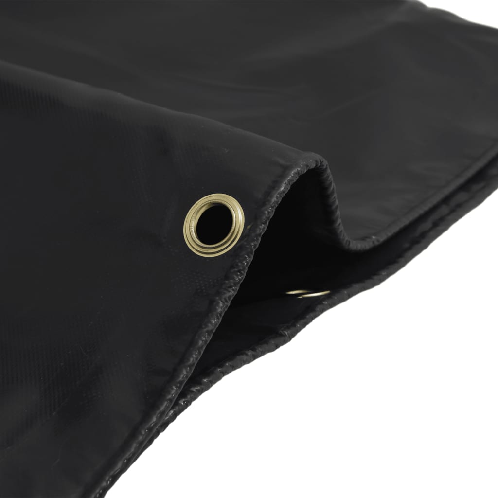 vidaXL Plandeka, antracytowa, 3,5x5 m, 650 g/m²