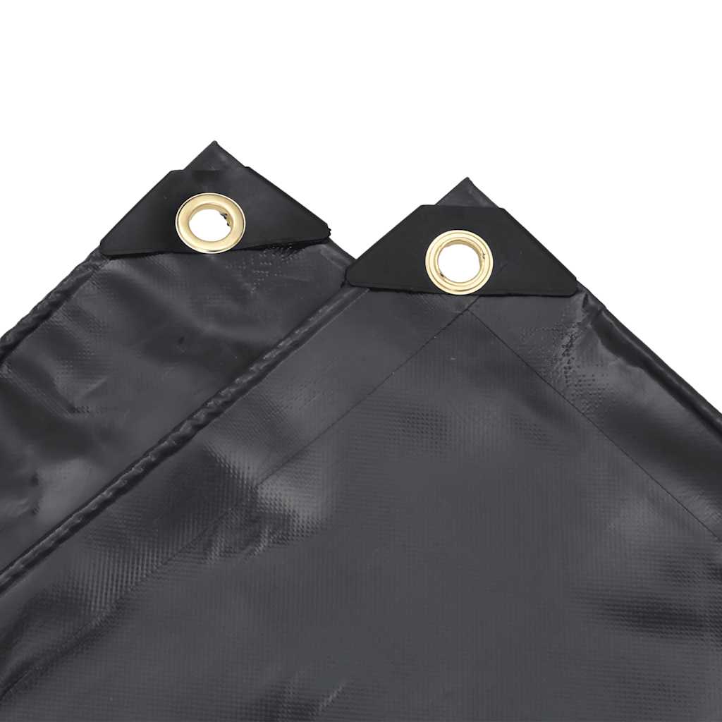 vidaXL Plandeka, antracytowa, 2,5x4,5 m, 650 g/m²