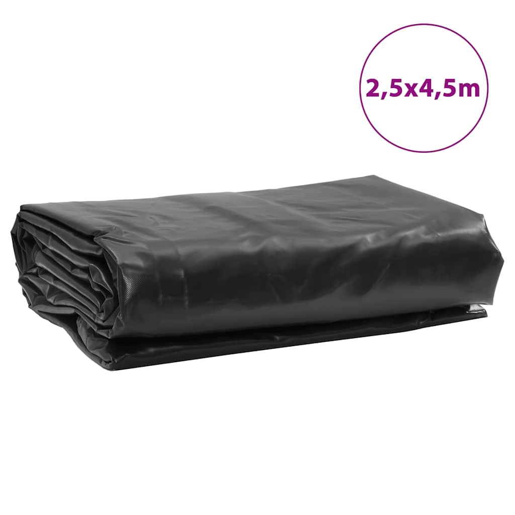 vidaXL Plandeka, antracytowa, 2,5x4,5 m, 650 g/m²