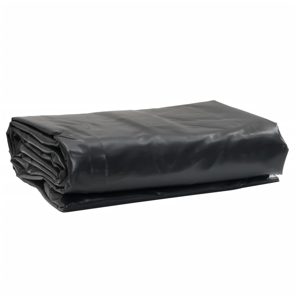 vidaXL Plandeka, antracytowa, 5x5 m, 650 g/m²