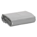 vidaXL Plandeka, szara, 3x3 m, 650 g/m²